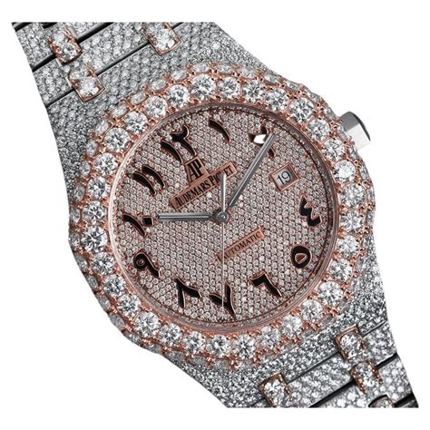 fake ap iced out watch|audemars piguet iced out price.